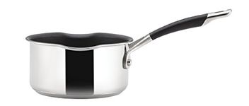 Circulon Momentum (Non-Stick+Stainless Steel) Milkpan, 14 cm Induction and Gas Compatible)