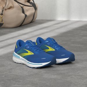 Brooks Men’s Adrenaline GTS 22 Running Shoes, Blue/White – Size 11 UK