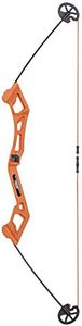 Bear Archery Valiant Bow Set for Youth, Right Hand, Flo Orange