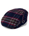 Gymboree Girls' and Toddler, Tidal Plaid Hat, 4-5 Years