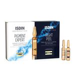 ISDIN Isdinceutics Anti-Dark Spot Pigment Expert (10 ampoules) and Night Peel (10 ampoules) | Pigment Correcting Serum and Exfoliating Night Peel