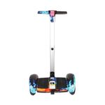 Electrici Toys Hub Junior Electric Self-Balancing Mini Segway Scooter I Adjustable Handle – 10 Inch Tyres, Rechargeable Battery, LED Display with Bluetooth Speakers I Electric Hoverboard for Kids & Adults - Cool Fire
