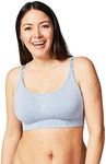 Cake Maternity Cotton Candy Seamless Nursing Bra, Heather Blue, X-Large