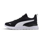 Puma Unisex Youth Anzarun Lite Jr Sneakers, Puma Black-Puma White, 3 UK