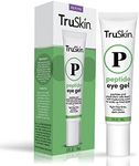 TruSkin Peptide Eye Gel – Minimize Lines & Brighten Eye Area – Dark Circles Under Eye Care with Peptides, Plant Stem Cells, Hyaluronic Acid, 0.5 fl oz