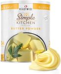 READYWISE - Simple Kitchen, Butter Powder, 204 Servings, Long Term Food Supply, Canned Butter, Baking Supplies, Survival Food, Camping Meals, 10 Can Powdered Butter, Dry Butter for Pantry