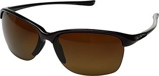 Oakley RASPBERRY SPRITZER Brown Gradient Polarized UNSTOPPABLE Rimless Sunglasses
