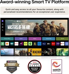 LG 75" 4K Smart TV – Ultra HD LED Display, Streaming Apps