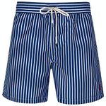 Ralph Lauren Polo Traveler Swim Shorts Stripe Navy (Navy, M)