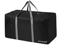 ZALALAS Travel Duffle Bag, 96L Extra Large Lightweight Holdall Bag, Foldable Duffel Bag for Men Women, Black