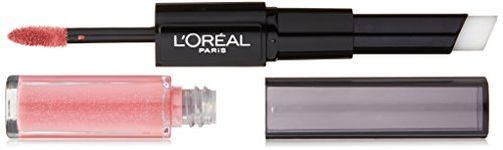 L Oréal Paris Glossy Infallible Pro Last 2 Step Lipstick, Flamboyant Flamingo, 1 fl. oz.
