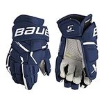 Bauer Supreme Mach, Senior Gloves, Size: 15 Inches, Colour: Navy