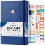 Clever Fox Self-Care Journal – Daily Reflection Notebook – Mental Health & Personal Development Planner, Meditation & Mood Log, A5 (Mystic Blue)