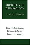 PRINCIPLES OF CRIMINOLOGY 11/ED
