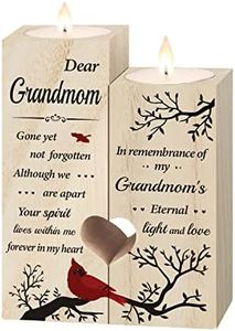 Memorial Gifts - Memorial Candle Gifts for Loss of Grandmom - Sympathy Gifts for Loss of Grandmom, Bereavement Gifts for Loss of Grandmother