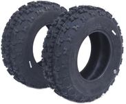 CHEINAUTO　21x7-10-6PR ATV Tires, 21x7-10-6PR All Terrain ATV UTV Off-Road Tires(Set of 2, Tubeless)