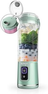 Ninja Blast Portable Blender, Cordless, 18oz. Vessel, Personal Blender for Shakes & Smoothies, BPA Free, Leakproof Lid & Sip Spout, USB-C Rechargeable, Dishwasher Safe Parts, Tinted Mint, BC151MT