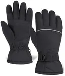 Tough Outdoors Snow Gloves for Men & Women - Skiing Gloves & Waterproof Gloves - Adult Ski Gloves - Snowboarding Gloves Waterproof Insulated