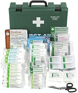Safety First Aid Group Economy First Aid Kit BS 8599 Compliant, Large Fully Stocked