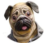 Special New Latex Full Head Overhead Animal Cute Bulldog Mask for Mask Festival、halloween、easter or Dance Party