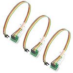 AZDelivery 3 x 6 Pin Programmer Electrical Tool SPI OLED Module Module Test Tool PCB Test Fixture 1 * 6P Gold-plated Probe Used to Test Module Board Upload Code for Arduino