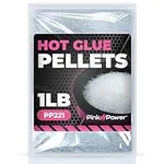 Pink Power 1lb Hot Glue Pellets Hot