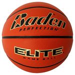 Baden Perfection Elite Official Wide Channel Basketball, 29.5-Inch, NFHS Approved