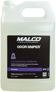 Malco Odor Sniper - Fragrance Free Odor Eliminator for Car Interiors/Penetrates Odors at the Source/Chemically Neutralizes Foul Scents in Your Vehicle / 1 Gallon (199001)