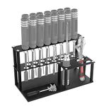 Screwdriver Organizer Tool Holder for RC Cars Screwdrivers Storage Rack Bracket RC Tools Stand Organizers Hex Cross Screwdriver for RC Trucks Boats Airplanes Drones Quadcopter （with Screwdriver）