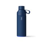 Ocean Bottle | Plastic Collection Funding Reusable Water Bottle | BPA Free | 100% Dishwasher Safe | Home Recyclable | Double Wall Vacuum Insulated Thermo | NFC Chip Activated | Ocean Blue| 217 x 68 mm