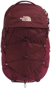 THE NORTH FACE Women's Borealis Luxe Commuter Laptop Backpack, Sumac/Burnt Coral Metallic, One Size