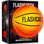 Glow in The Dark Basketball - No 7 - Sports Gifts for Boys & Girls 8-12+ Year Old - Light Up Basketball - Cool Kids Teens & Gift Ideas - Boy Toys Ages 8, 9, 10, 11,12, 13+ Glowing Ball Night Activity