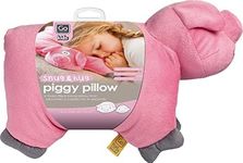 Go-Travel Kids Pig Folding Pillow, 