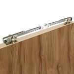 2 Pack Bi-Direction Pocket Door Soft Close/Open Hanger Fits Johnson Part #1062 Replacement Kit, 1" Nylon Ball Bearing, 1-1/4" C.T.C, Min. 1" Thick Doors, 165lbs Capacity