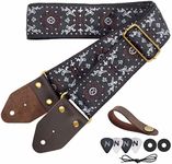 Nefelibata Guitar Strap,Jacquard Em
