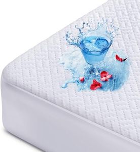 Hanherry 100% Waterproof Mattress Protector Queen Size