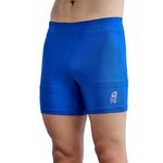 Mumbai Indians (MI) Official Merchandise Swimming Shorts for Men Black Swimming Costume for Men Swimming Trunk for Men, Boys Easy Adjustable Swim Suit for Men Quick Drying Shorts for Swimming Blue L