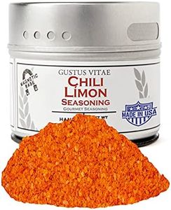 Chili Límon Seasoning | Authentic Artisanal Spice Mix | Clásico Seasoning | All Natural, Non GMO | Hand Made in Small Batches | Made in USA | Sustainably Sourced Spices, GLP-1 Friendly | Ultra Premium | Magnetic Tin | Gustus Vitae | #26