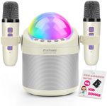 Karaoke Machine for Kids Adults Unique Astronaut Shape Portable Bluetooth Speaker with Wireless Microphone Home Party KTV Birthday for Girls Boys Toddler Teens Ages 2-12 +Year Old Kids