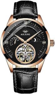 TEINTOP Men's Watch Automatic Mechanical Skeleton Ailang Watches, Style 6, Wristwatch