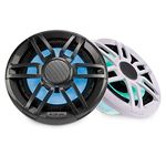 Garmin Fusion® XS Series Marine Speakers, 7.7" 240-Watt Sports with RGB, A Brand, Gray, White