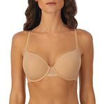 Le Mystere Women's Back Smoothing T-Shirt Bra, Natural, 34E