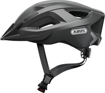 ABUS Aduro 2.0 City Helmet - Allround Bicycle Helmet in Sportive Design for City Traffic - for Women and Men - Dark Grey, Size M