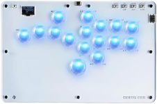 Sehawei Haute42 Arcade Stick R16 All-Button Arcade Controller 16Keys for PC/Ps3/Ps4/Switch/Steam,Fight Stick for Fighting Games with Custom RGB & Turbo Functions & Hot Swap