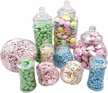 Plastic Jar Party Pack-10 Assorted Jars by jars2u