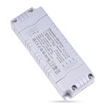 REYLAX LED Driver Dimmable 24V 12W 500mA, Triac & 0-10V&1-10V & PWM & 100k Resistor, AC 240V to 24V DC Transformer, Constant Voltage Thin LED Power Supply, Low Voltage Transformers for LED Light