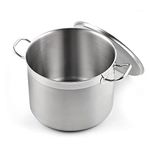 Cooks Standard Stockpots Stainless Steel, 16 Quart Professional Grade Stock Pot with Lid, Silver