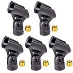 Universal Microphone Clip Holder wi