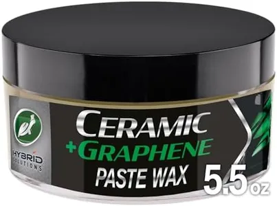 Turtle Wax 53737 Hybrid Solutions Ceramic Graphene Paste Wax, Patent-Pending Advanced Paint Protection, Extreme Gloss High Shine Finish, For Cars Trucks and More, 5.5 oz. (Pack of 1)