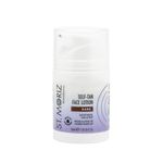 St Moriz Professional Dark Self Tan Face Lotion | With Aloe Vera & Vitamin E for Gradual & Natural Glow | Vegan Fake | Wear Alone or Under Makeup | No Wash Off Required | 50ml